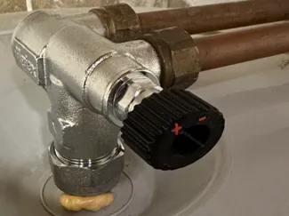 Hoiax boiler mixture knob
