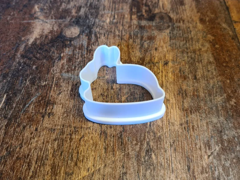 Easter: bunny cookie cutter 4 small