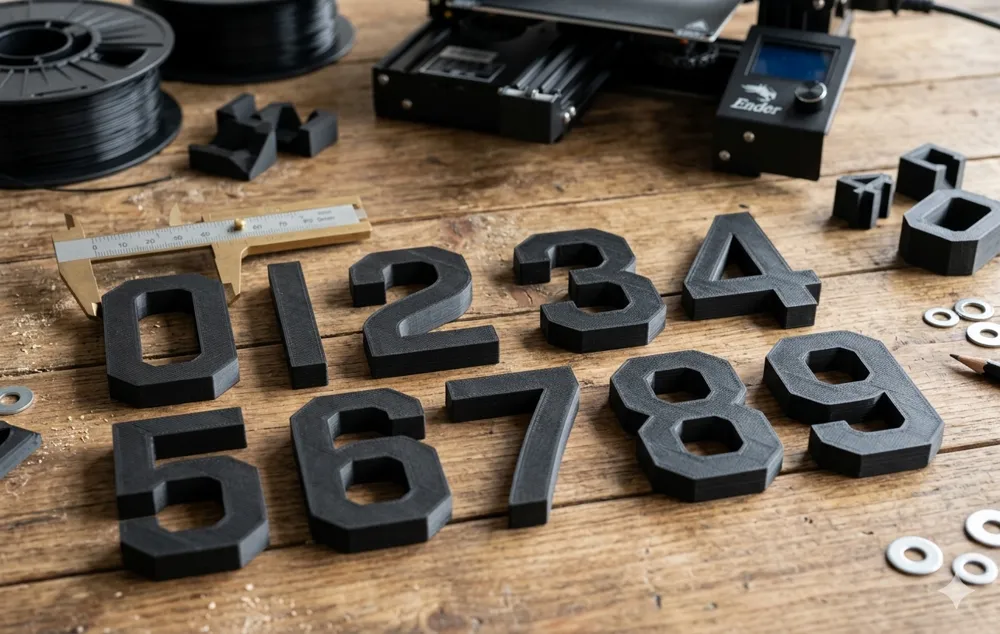 Numbers Decor Birthday - Free 3D Print Model - MakerWorld