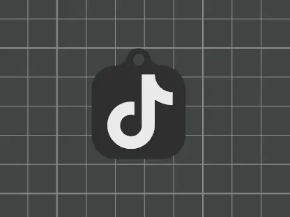 TikTok NFC Keychain