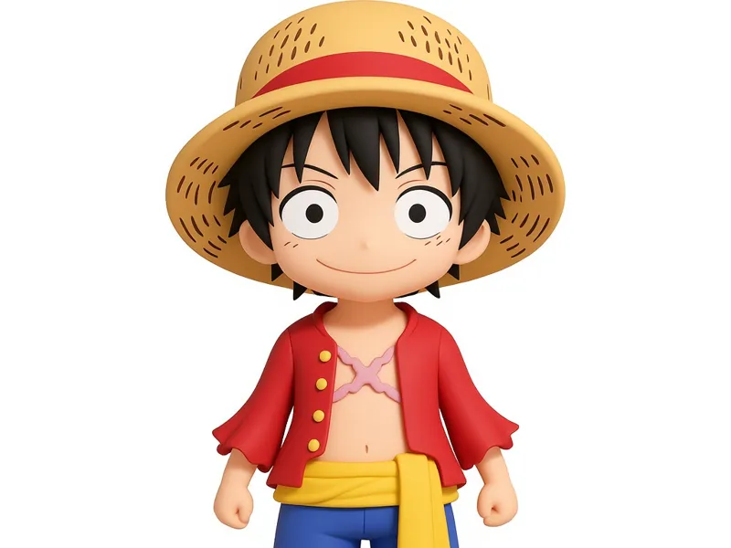 One Piece Ruffy Luffy Chibi Model