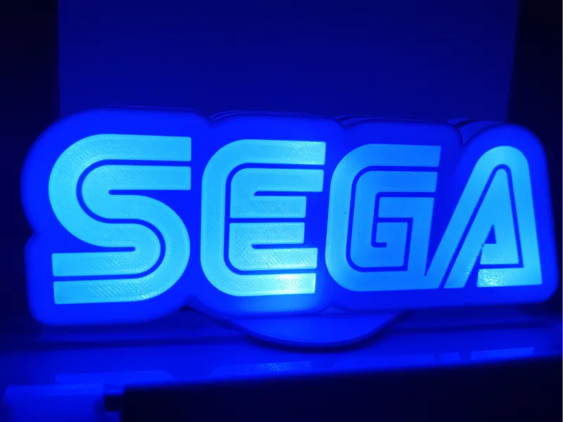 Lampe Led logo SEGA