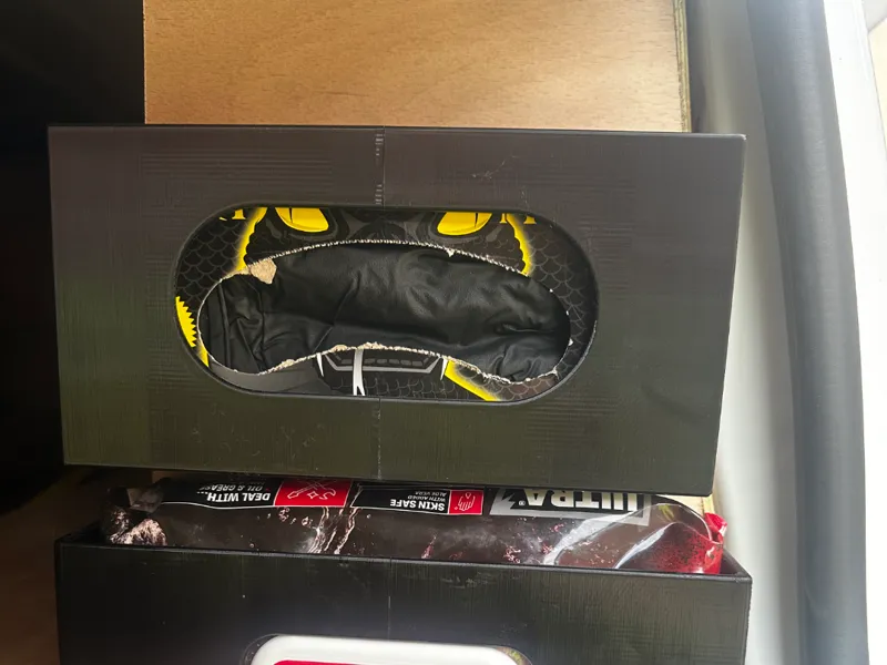 gloves box holder