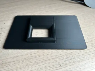 Valoi360 scanning mask for 35mm film w/ paper brim
