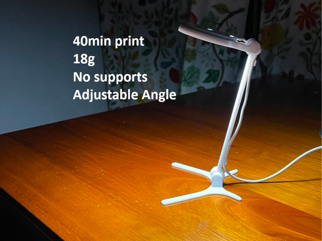 40min minimalist adjustable LED lamp-no supports