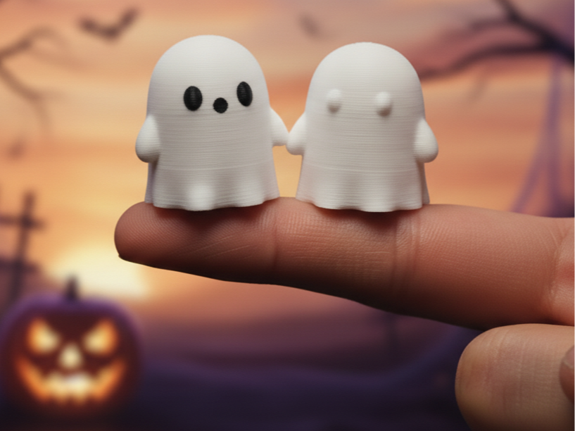 Cute Mini Ghost Figurine - Small Ghost Figurine