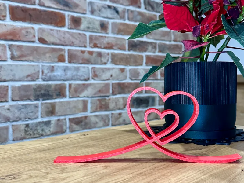 Two hearts for Valentine's Day
