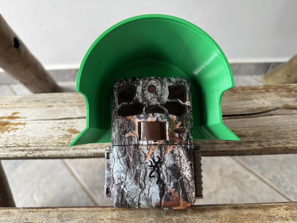 Parametric Shield Universal Parametric Trail Camera Weather Shield - Free 3D Print Model ...