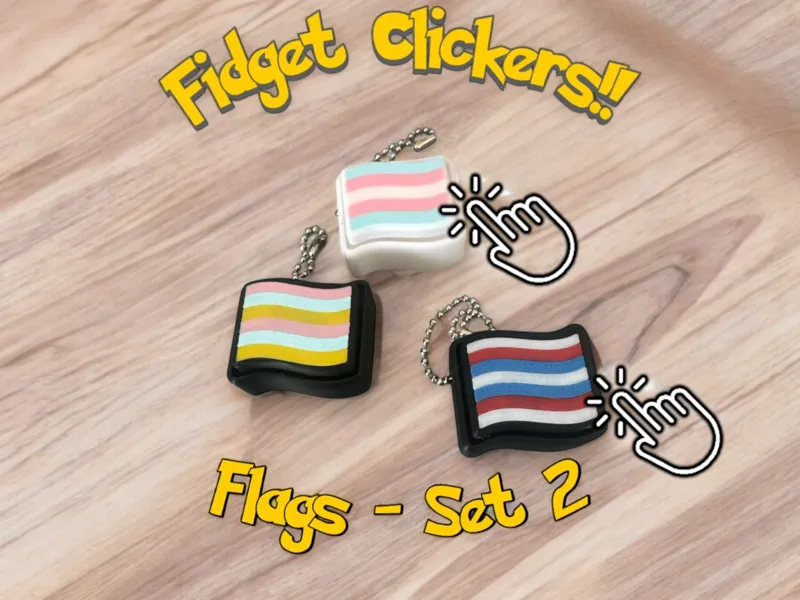 Flags - Set 2 - Fidget Clickers