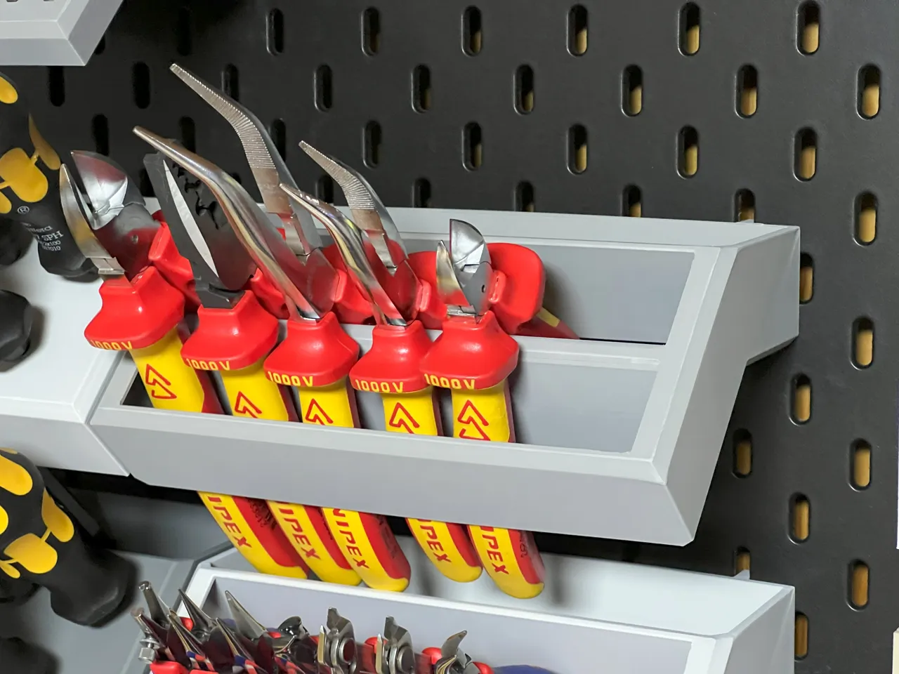 Knipex Zangen Halter Ikea Skadis view 4