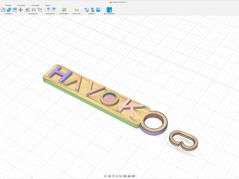 porte clé HAVOK