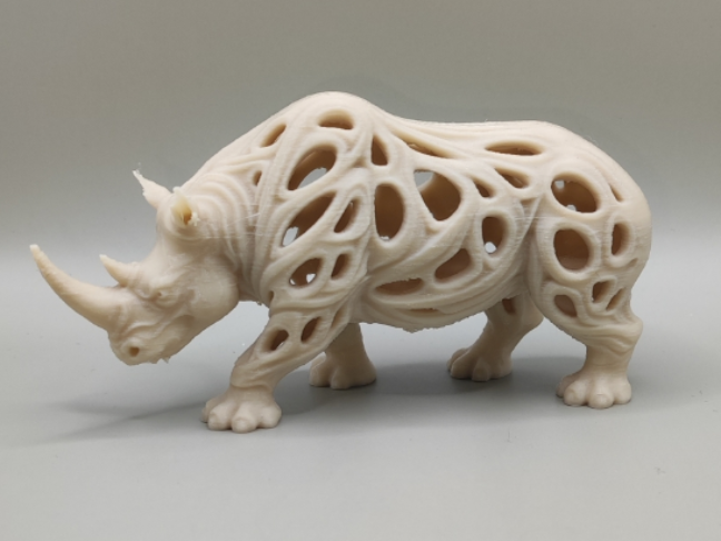 Rhinoceros Abstract Sculpture