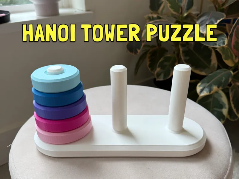 Hanoi Tower Puzzle for Kids
