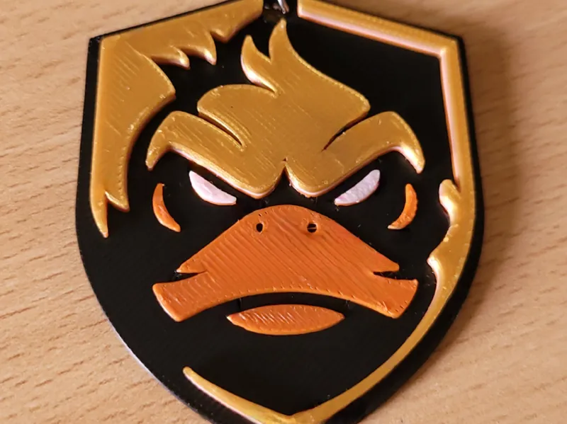 llavero de Pato AMS