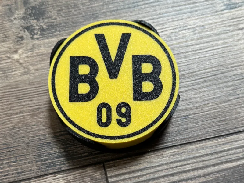 Deckel für Dubbeglas BVB Logo Insektenschutz
