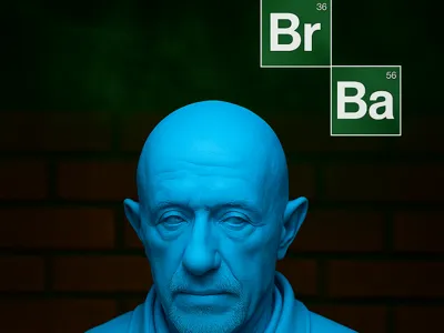 Mike Ehrmantraut bust