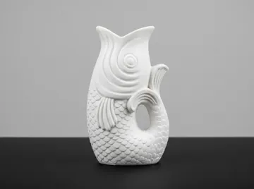 Jarrón decorativo: Fish Shaped Sculptural Vase — vista de referencia 3