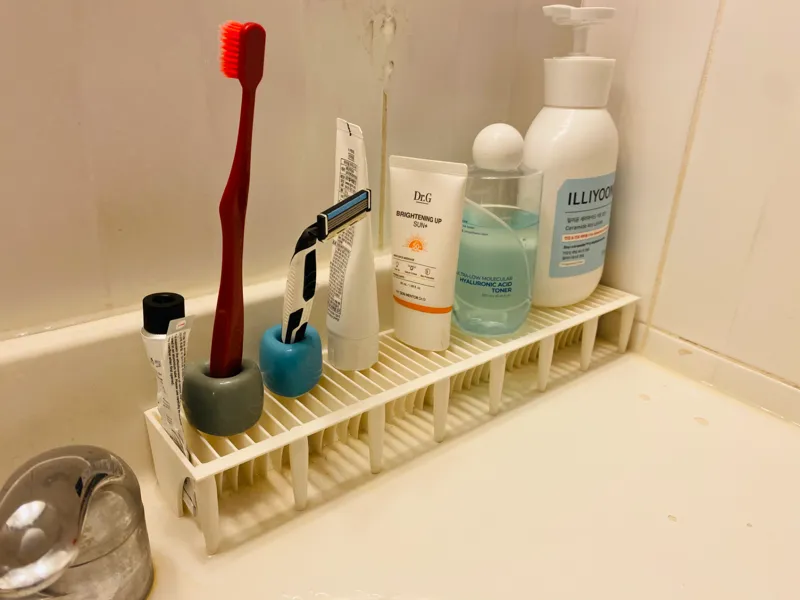 Bathroom Drain Rack