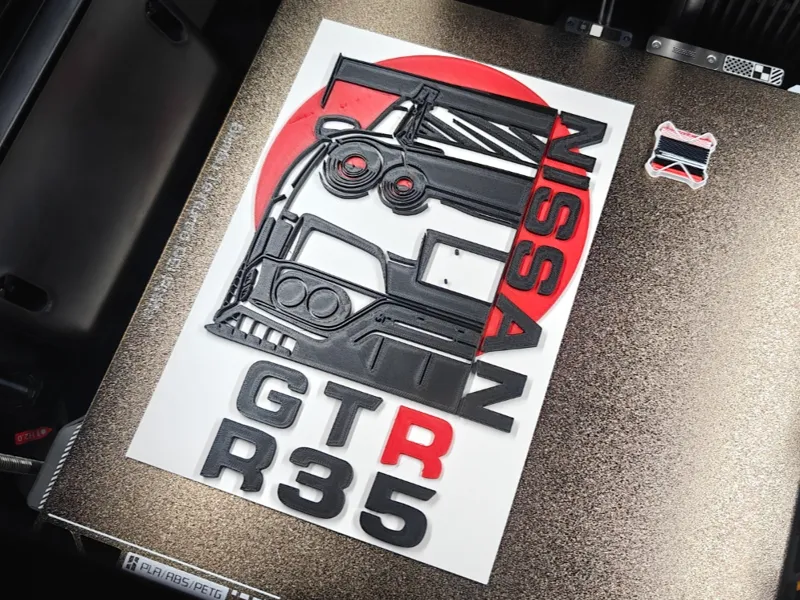 Nissan GTR R35 - Wall Art