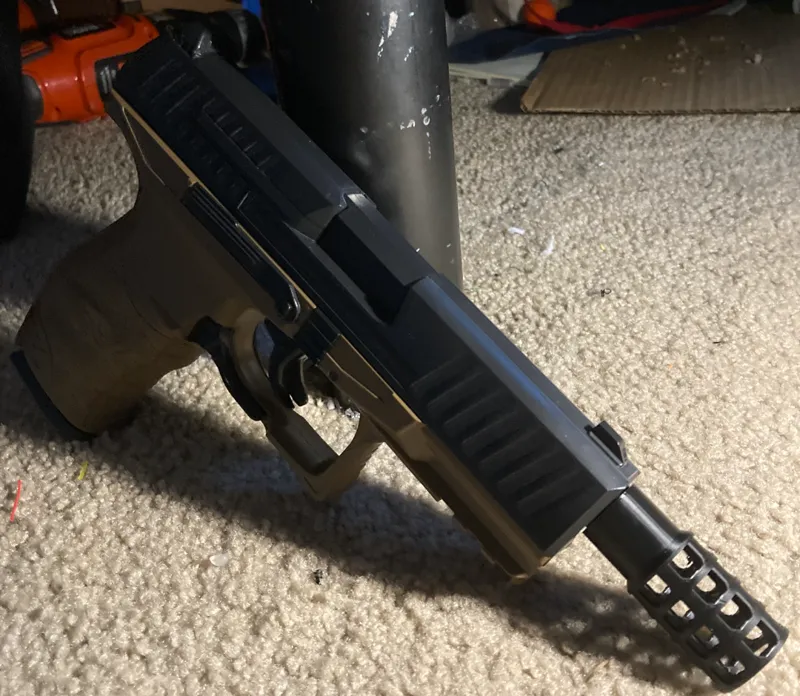 Muzzle brake for airsoft Walther PPQ
