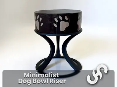 Minimalist Dog Bowl Riser