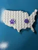 Dog Footprint Peg