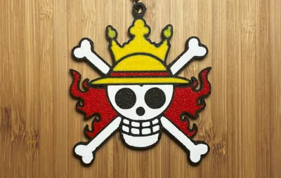 3D Keychain One Piece x Burger King