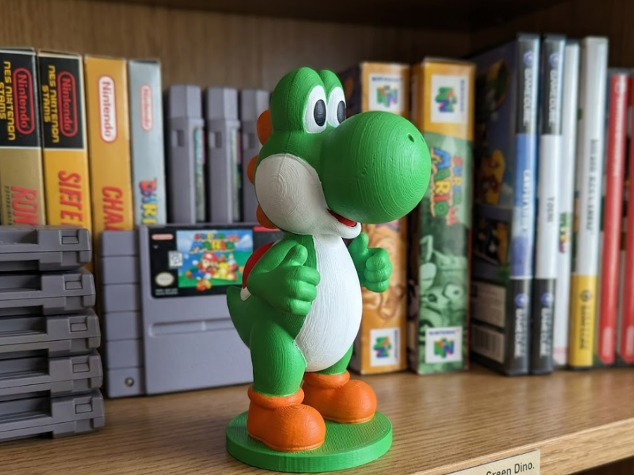 Yoshi Thumbs Up! - Multicolor (3MF & STL)