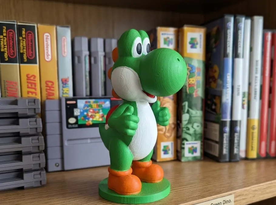 Yoshi Thumbs Up! - Multicolor (3MF & STL) - Free 3D Print Model ...