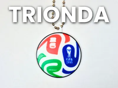 2026 FIFA World Cup Trionda Ball Keychain