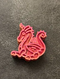 Décoration de paille en forme de dragon — photo 2