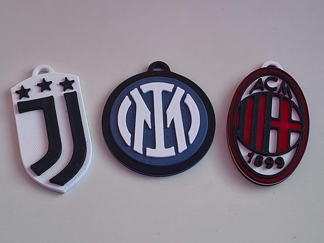 Football keychain - Serie A teams