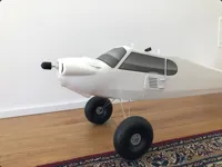 Trappe batterie pour avion RC Multiplex FunCUB — photo 2