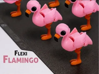Flexi flamingos