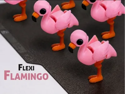 Flexi flamingos