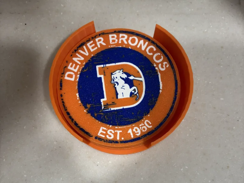 Denver Broncos costers