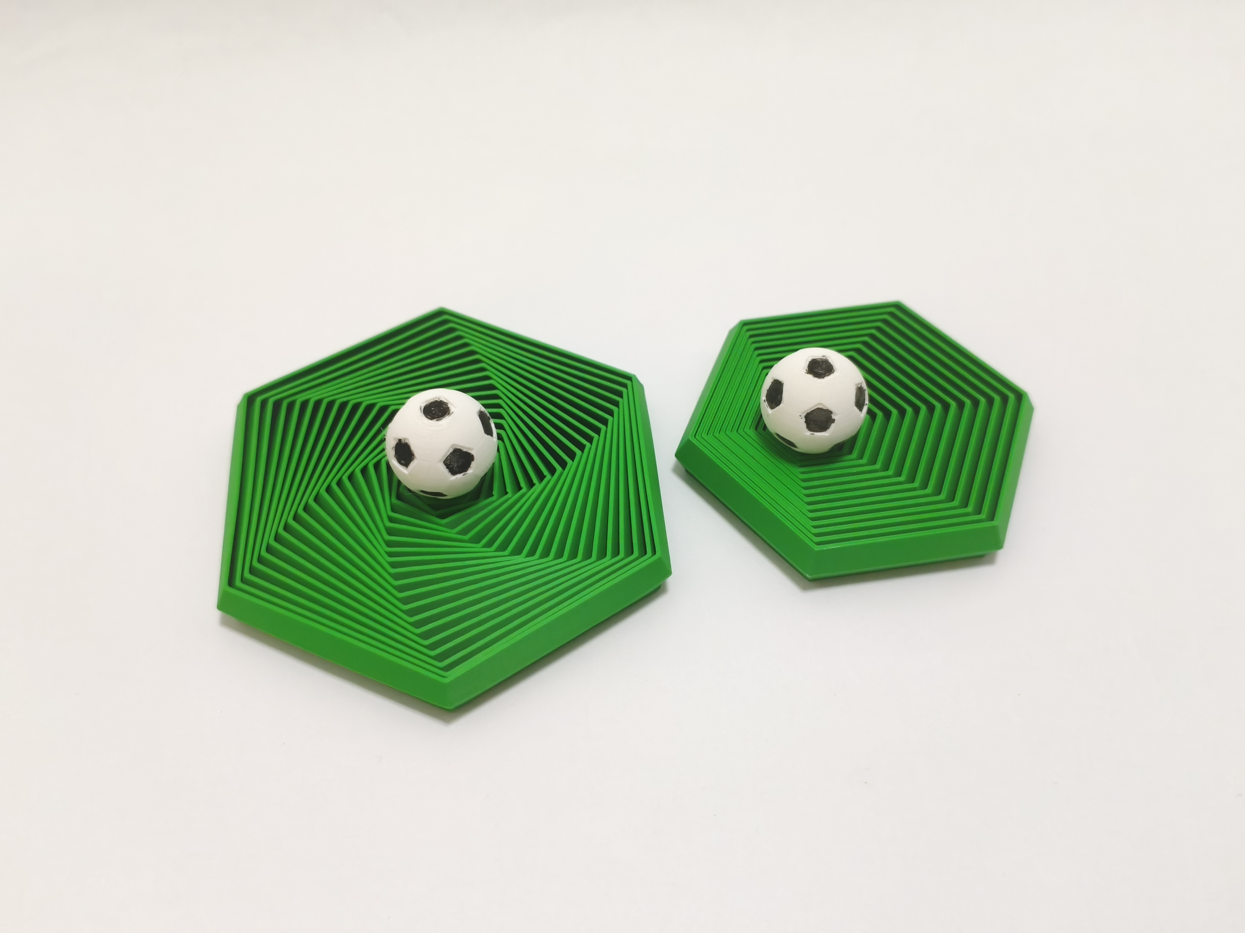Miniatura 2 do modelo 3D 绿茵足球解压萝卜塔