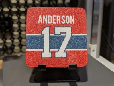 Josh Anderson MTL #17 coaster