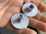 roulette tour à linge diamètre 33,8mm 