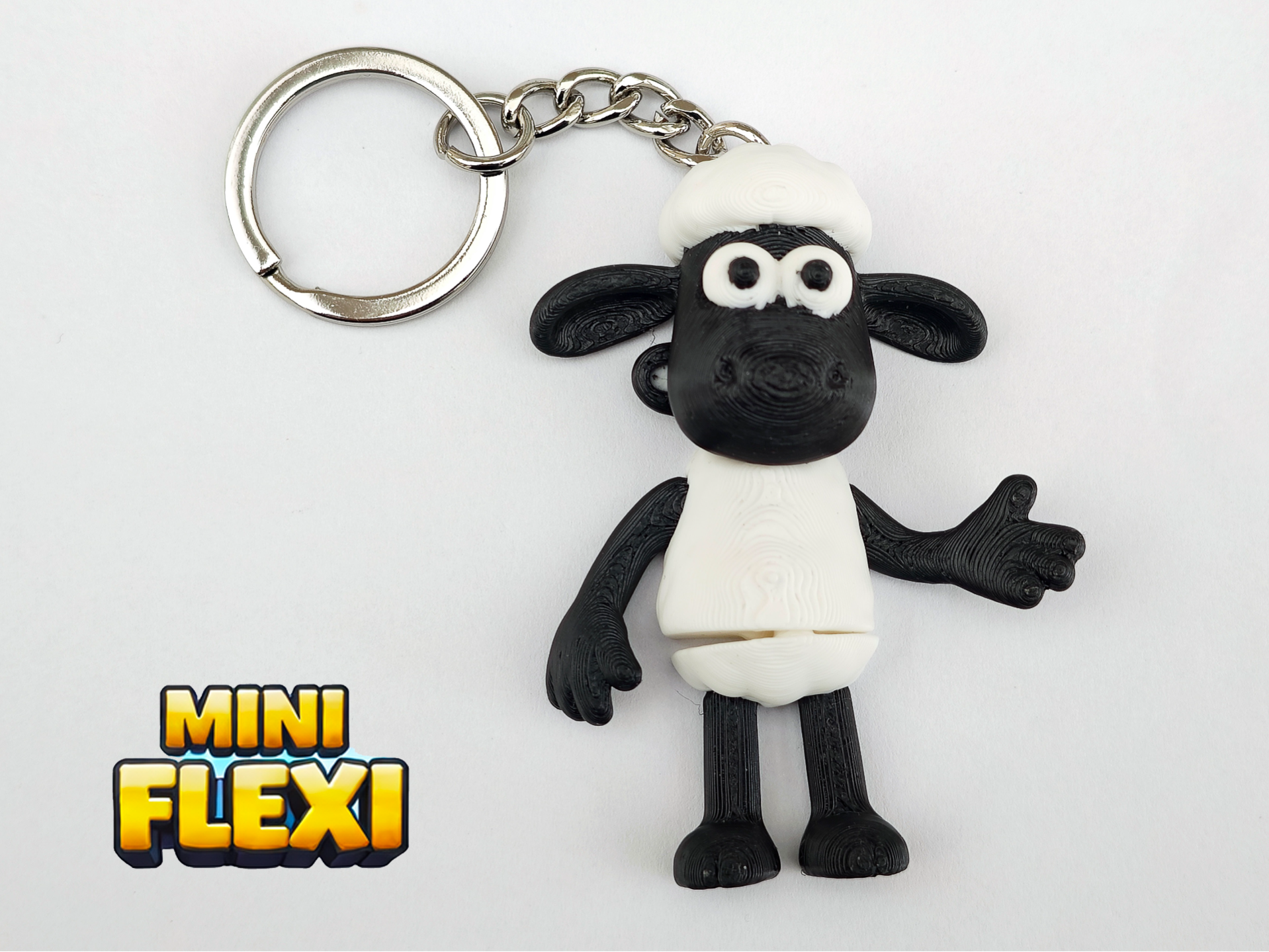 Shaun the Sheep mini flexi - keychain