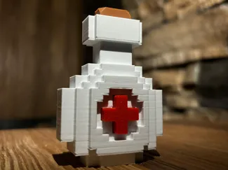 Health Potion (inspired by Minecraft)