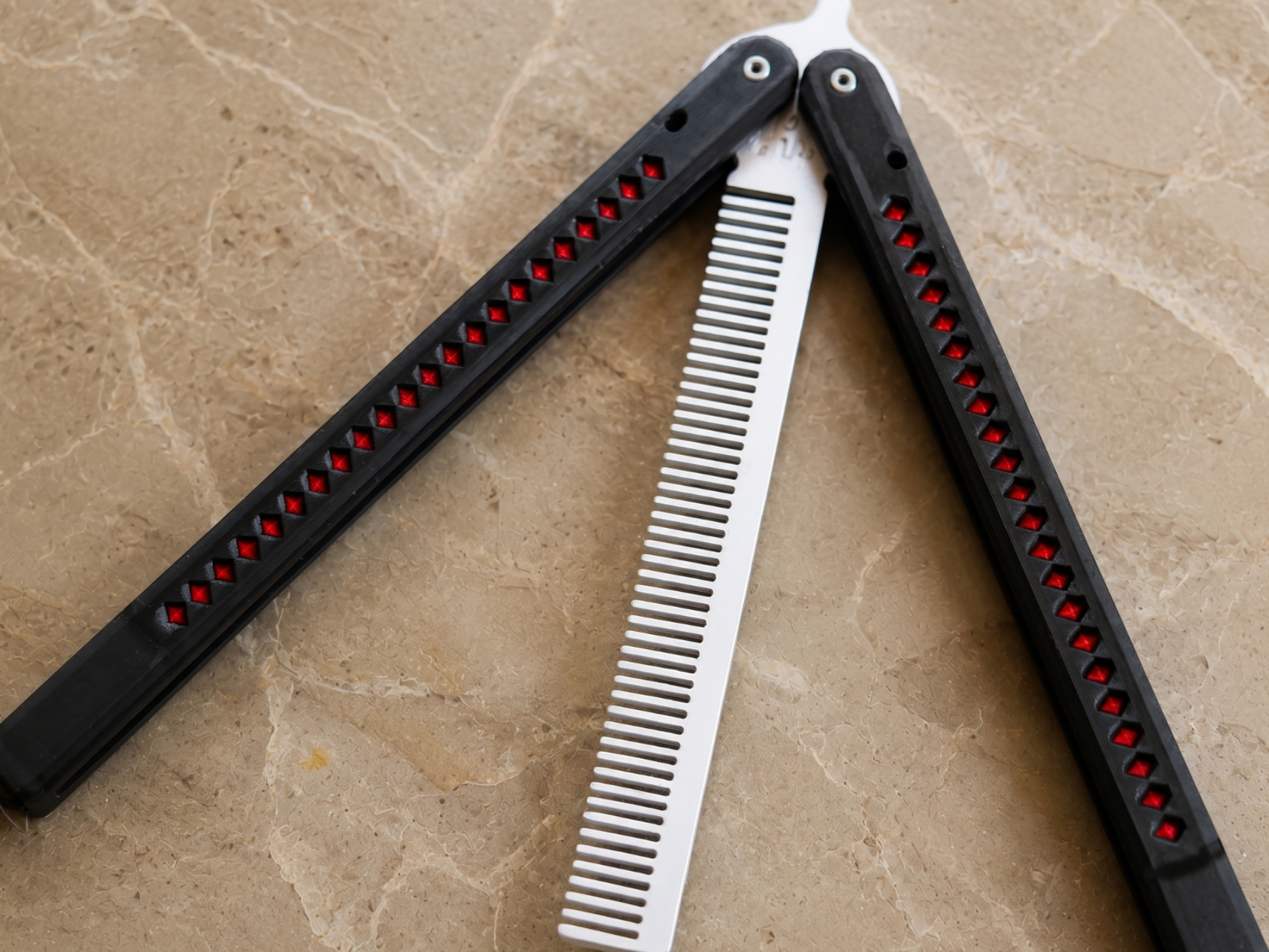 Butterfly Comb Trainer - 3D Printed Fidget Toy 
