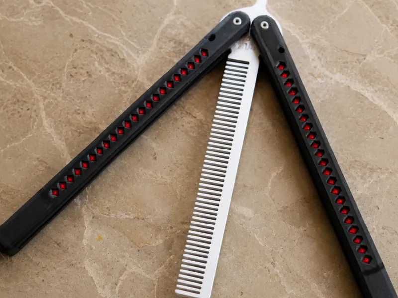 Butterfly Comb Trainer - 3D Printed Fidget Toy