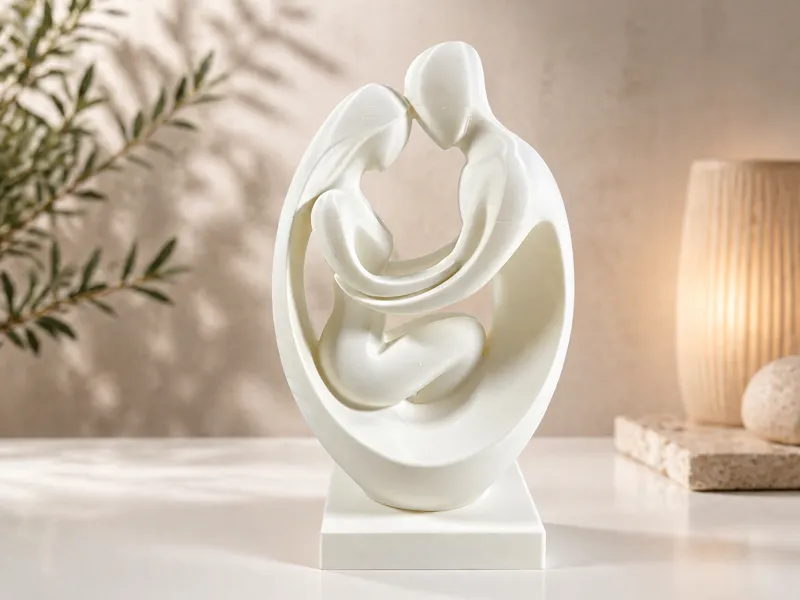 Modern Couple Sculpture
