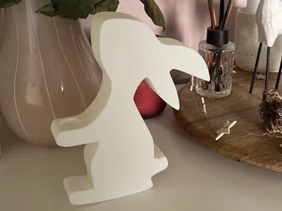Easter Bunny with Vase