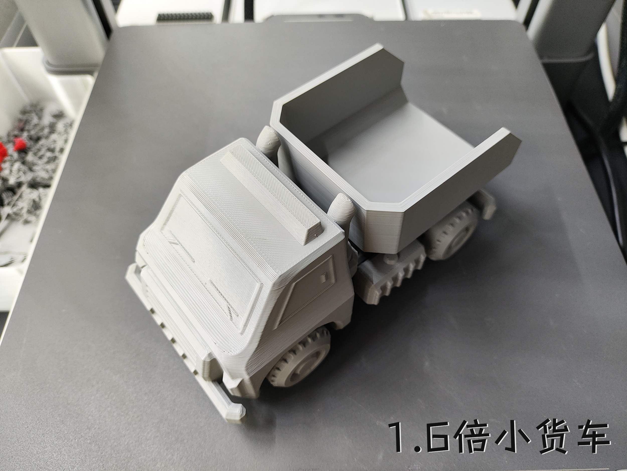 Miniatura 5 do modelo 3D 半挂卡车2.1  (新增集装箱、无支撑，无需五金件）