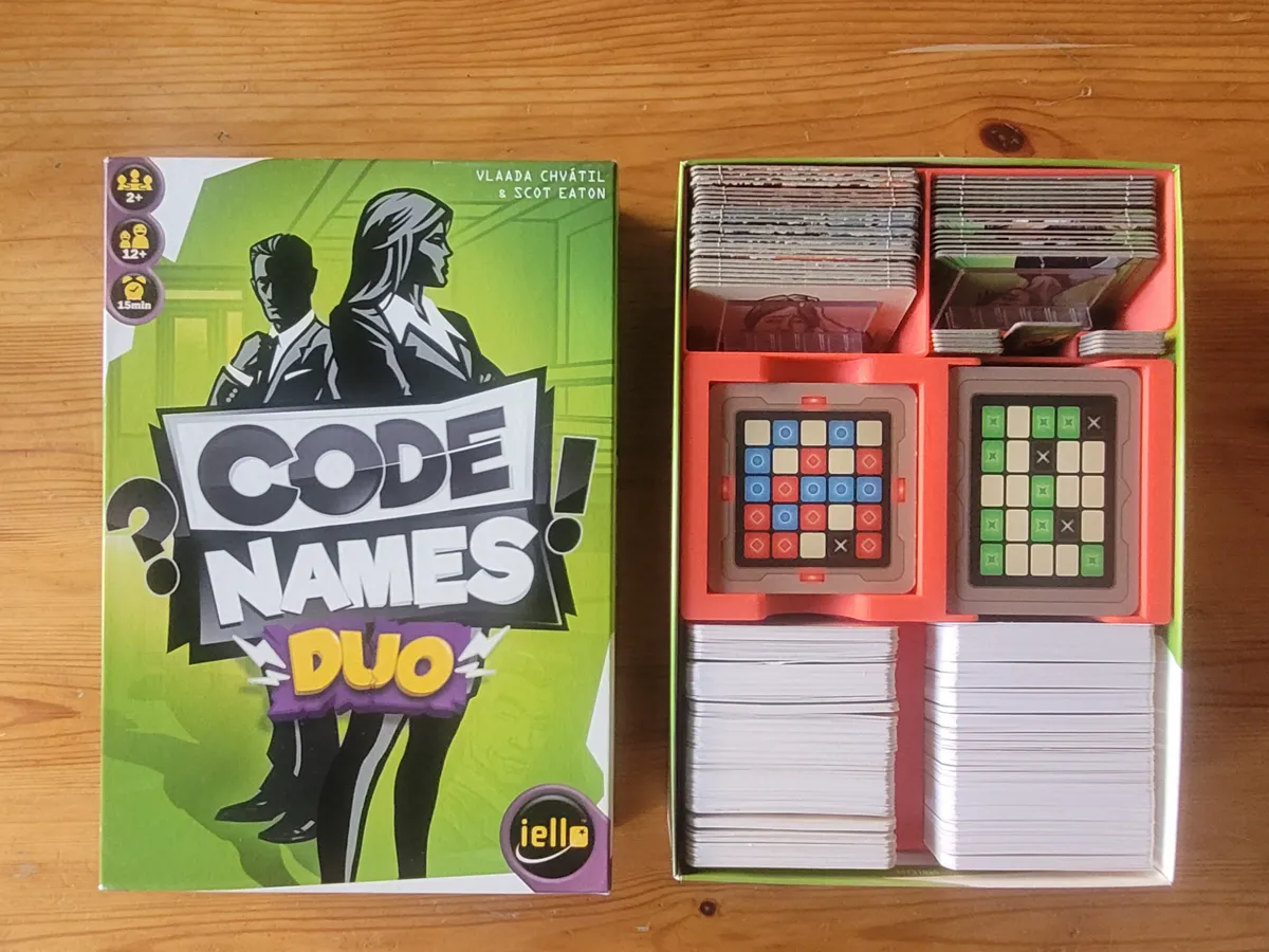 Codenames Base + Duo Storage - Free 3D Print Model - MakerWorld