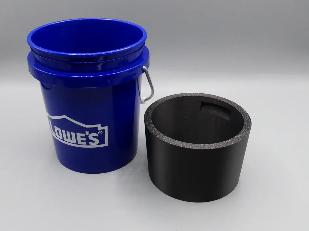 Lowes Bucket Coozie Insert by StereochemistNJ MakerWorld
