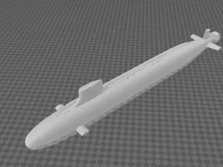Desktop Seawolf Model