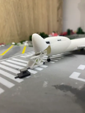 Modelo para impresión 3D: 1:400 cargo loader for interactive 747-8 — vista de referencia 2